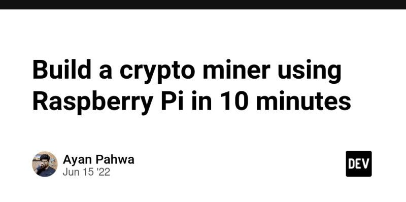 Raspberry Pi miner setup